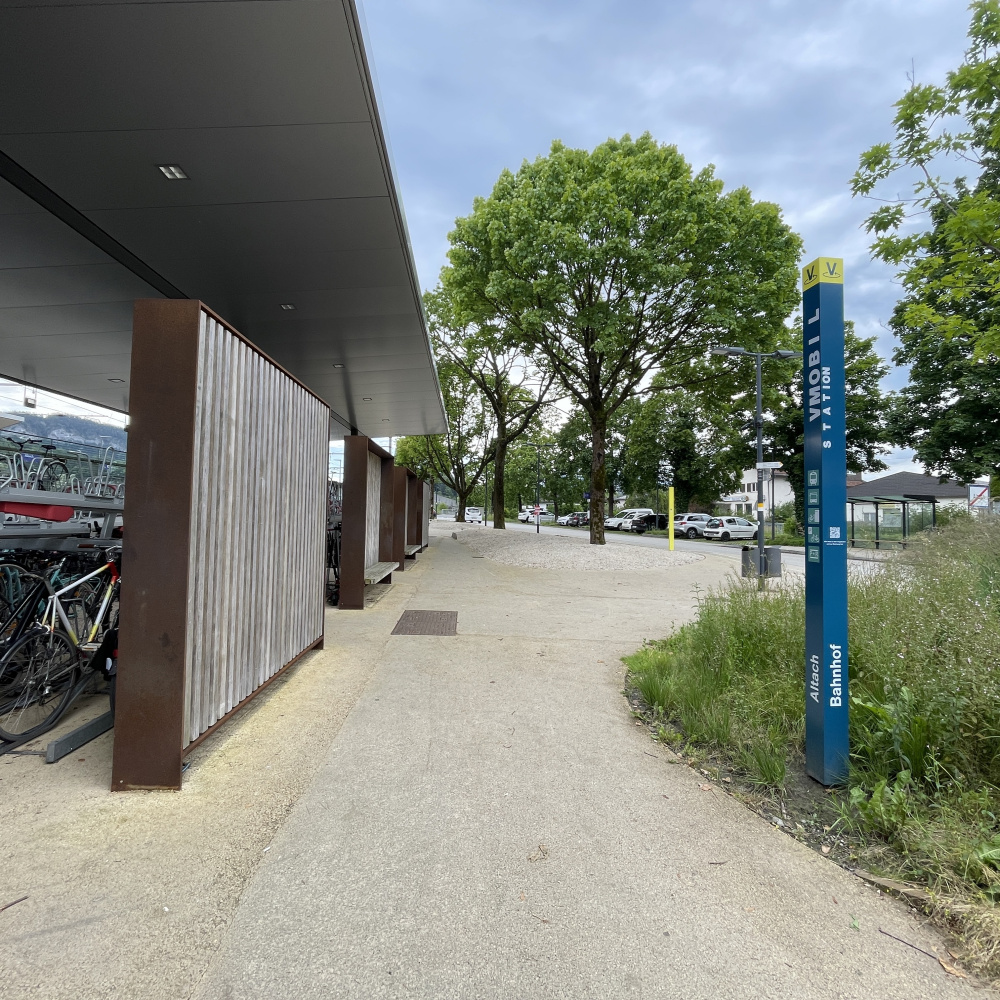 VMOBIL Station Altach Bahnhof