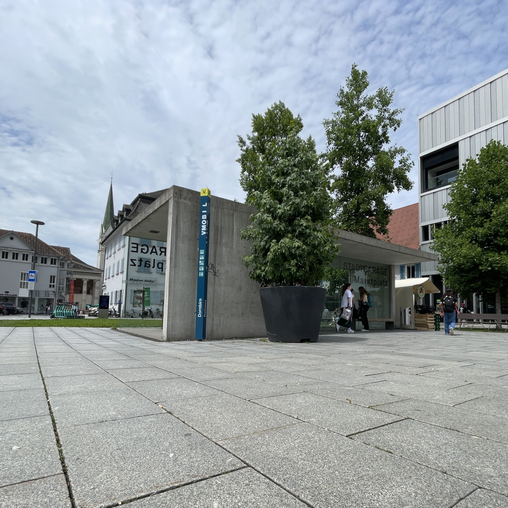 VMOBIL Station Dornbirn Rathaus