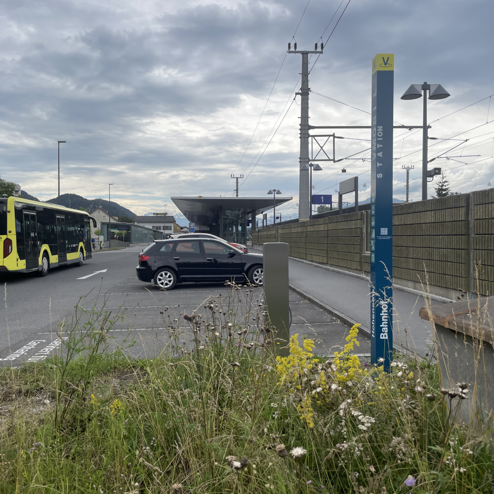 VMOBIL Station Hohenems Bahnhof