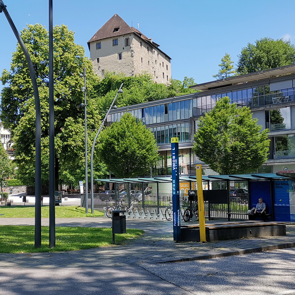 VMOBIL Station Feldkirch Rösslepark