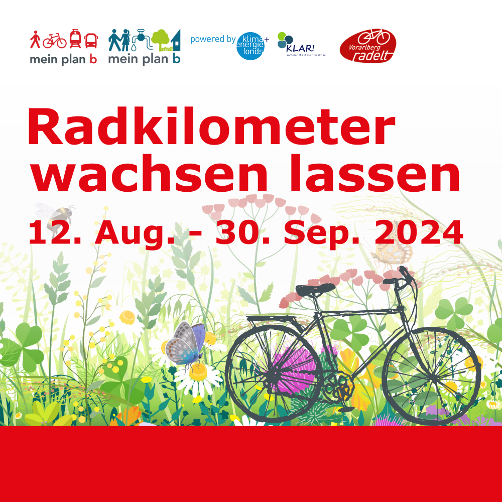 Sujet zur Aktion "Radkilometer wachsen lassen"