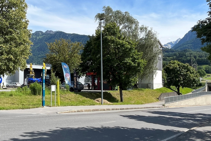 VMOBIL Station Schlins Bahnhof