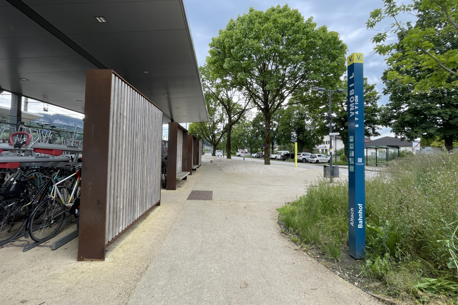 VMOBIL Station Altach Bahnhof