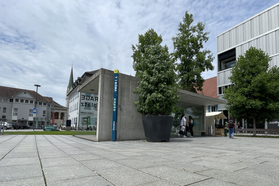 VMOBIL Station Dornbirn Rathaus