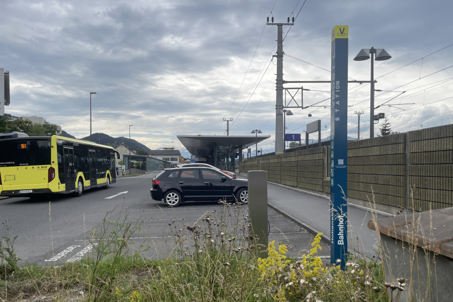 VMOBIL Station Hohenems Bahnhof