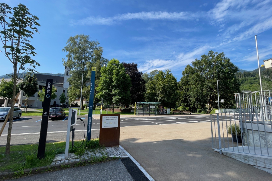 VMOBIL Station Frastanz Gemeindeamt