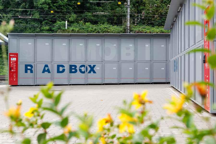 Radboxen am Bahnhof Feldkirch