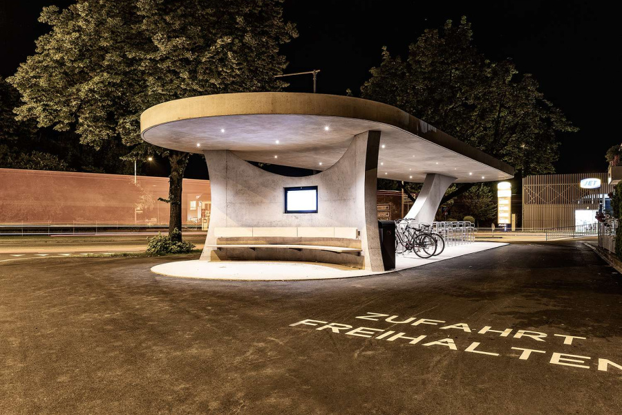 Bushaltestelle Gasthaus Engel Lustenau