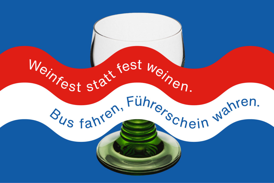 Mit dem Bus zum Weinfest